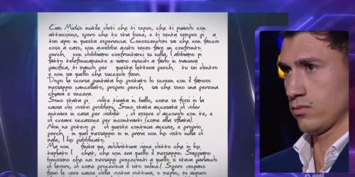  “Sei stato l’amore più grande della mia vita…” L’inaspettata lettera di Perla Vatiero per Mirko Brunetti al GF 23
