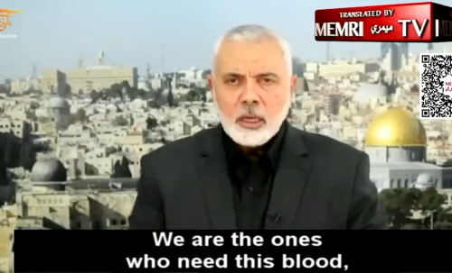 "Il sangue di donne e bambini...". Il discorso choc del leader di Hamas