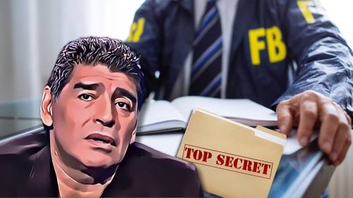 Rivelati file segreti dell’Fbi su Diego Armando Maradona