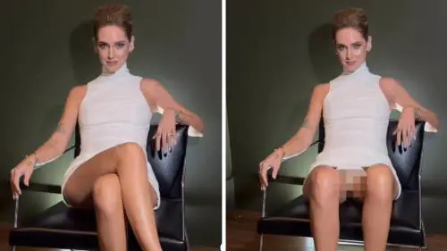 Chiara Ferragni come Sharon Stone in Basic Instinct. Ed è polemica: “Mi vergognerei fossi in te”