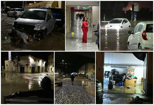 Una notte da incubo la Toscana va sott'acqua. Sette morti, due dispersi e 48mila senza luce