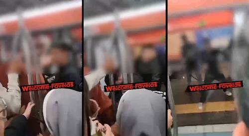 Borseggiatori in azione sulla metro di Roma, rissa e cinghiate: paura tra i passeggeri