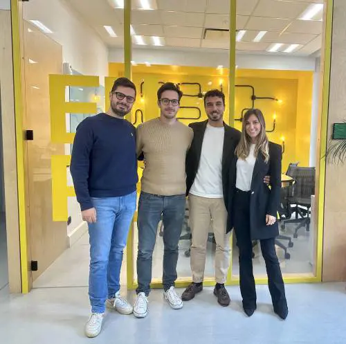 Da sinistra Niccolò Francesco Marino, Vincenzo Bonaccorso, Antonio Picozzi e Simona Graziani