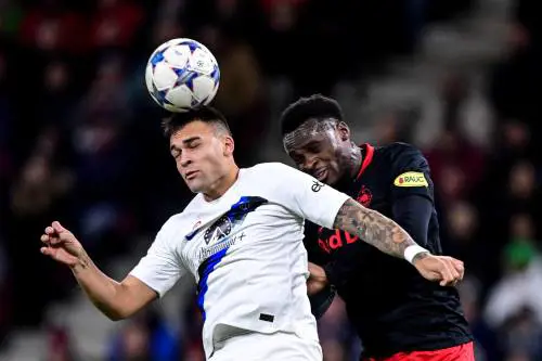 Inter avanti di rigore