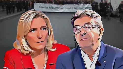 Le Pen antisemita? I collettivi pensino a Mélenchon