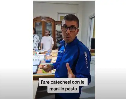 Michele, "don chef". Fa catechesi con le mani in pasta