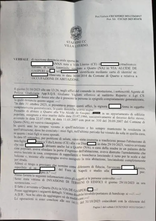 Napoli, occupata un'altra casa: ora è allarme abusivi