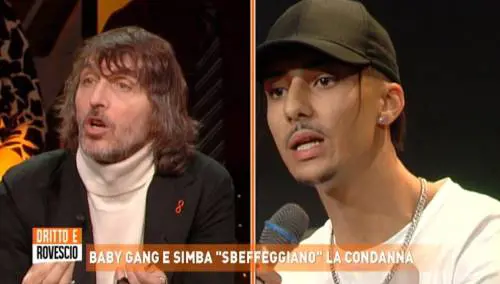 "Non sono artisti". Cruciani sbotta: scontro in tv su Simba la Rue e Baby gang