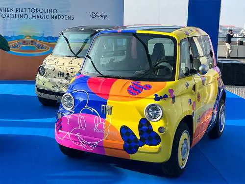 Fiat Topolino, cinque interpretazioni uniche per festeggiare i 100 anni della Disney 