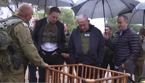 Musk nel kibbutz degli orrori: "Bisogna fermare Hamas"