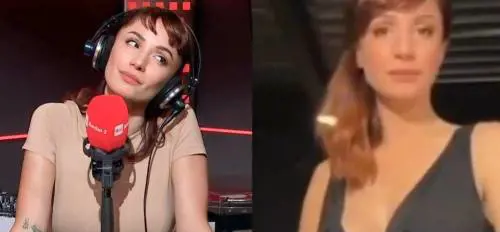Andrea Delogu resta nuda in diretta. La gaffe su Instagram