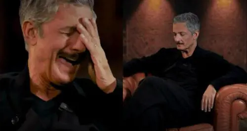 "Ho litigato con mia moglie". Fiorello si "commuove" in diretta