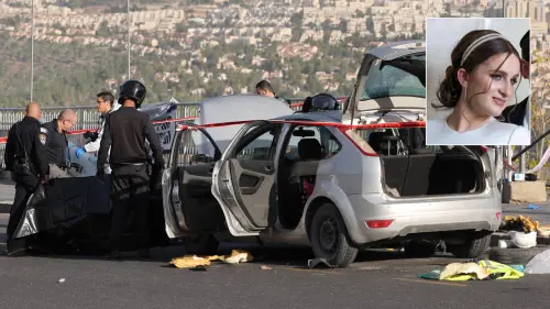 I soccorsi sul posto e una foto di Livia Dickman, la vittima 24enne dell'attacco.