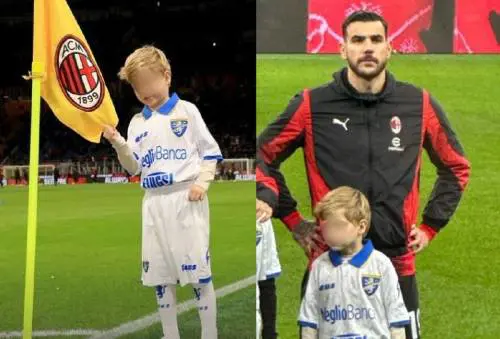 "Raccomandato". Il figlio di Fedez in campo con Hernandez, scoppia la polemica