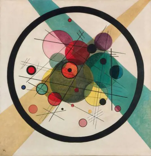 kandinsky, circles in a circle (fonte Palazzo Blu)