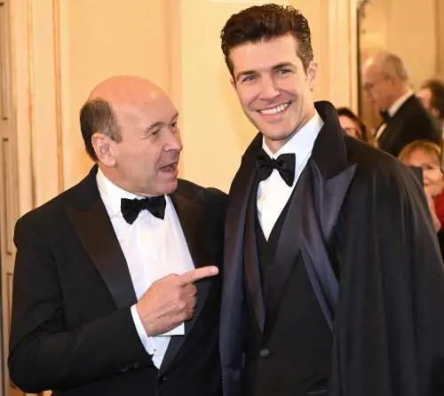 Parterre ricco di ospiti per la prima della stagione al teatro alla Scala