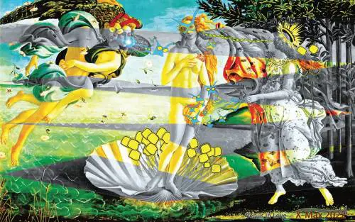 L’artista che dipinge le sue allucinazioni