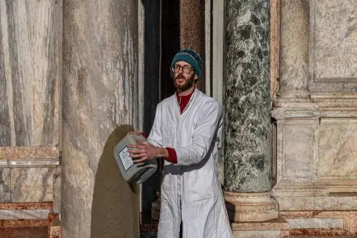 Gli ecovandali sfregiano San Marco