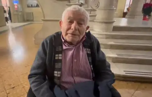 Il turista 78enne Vincenzo Sciannameo