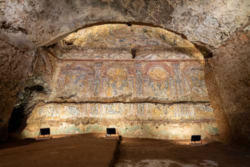 Una nuova domus con mosaici mai rinvenuti prima: la scoperta al Colosseo