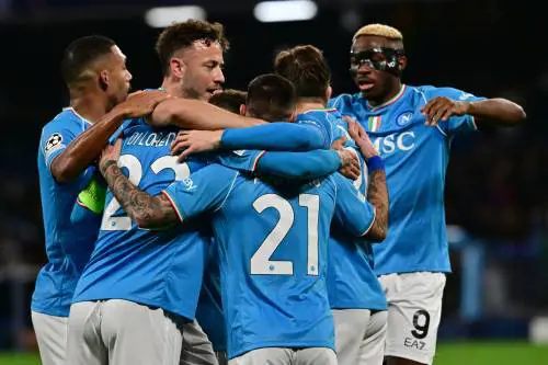Champions, il Napoli batte il Braga e conquista gli ottavi