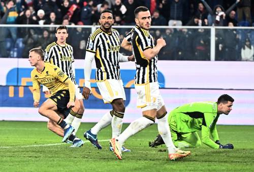 Il Genoa fa un regalo all’Inter bloccando la Juventus sull’1-1 a Marassi