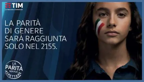 Così Tim chiama l'Italia al rispetto delle donne