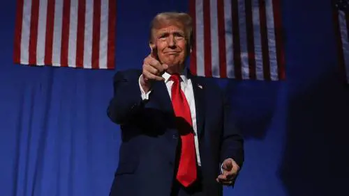 Un colpo a Trump