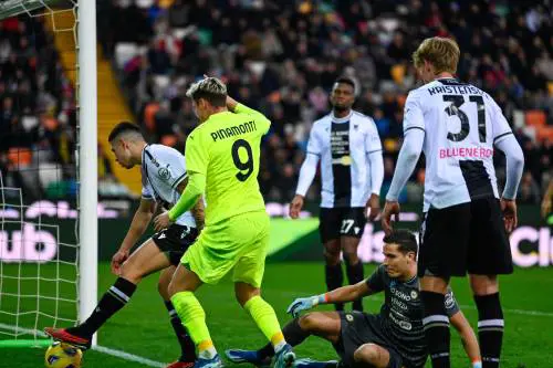 Udinese-Sassuolo, un pareggio che serve a poco a entrambe