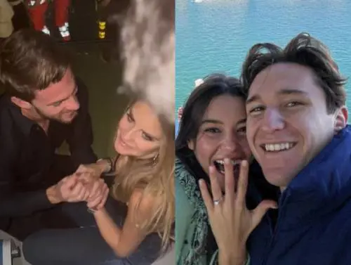 Federico Chiesa e Daniele Rugani, se la proposta di nozze è social