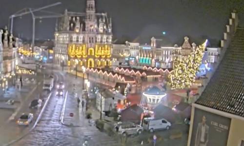 Crolla l'albero di Natale ai mercatini: donna muore schiacciata in Belgio