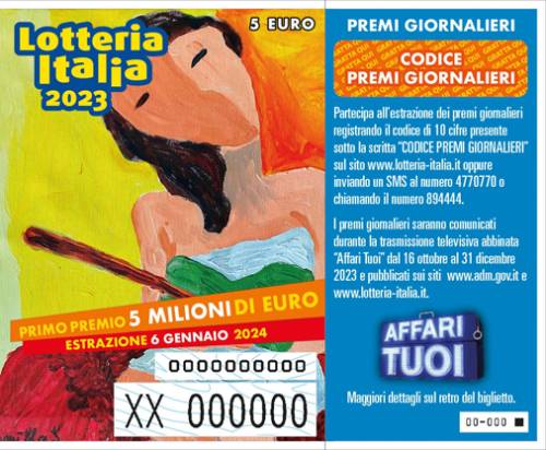 Lotteria Italia, stasera l'estrazione dei biglietti: quanto si può vincere