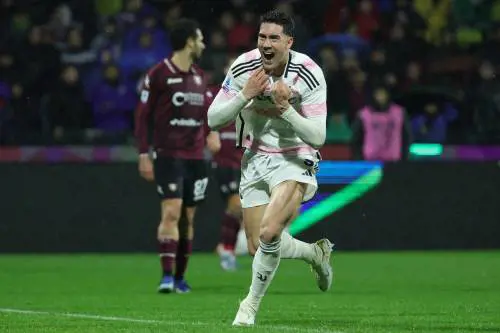 La Juventus non muore mai: Vlahovic regala la vittoria contro la Salernitana al 91'