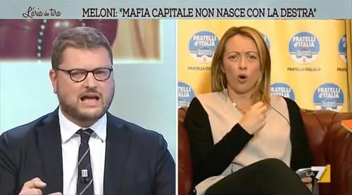 "Sei coinvolta in Mafia Capitale", "Bugiardo, vergognati". Scontro Migliore-Meloni nel 2015