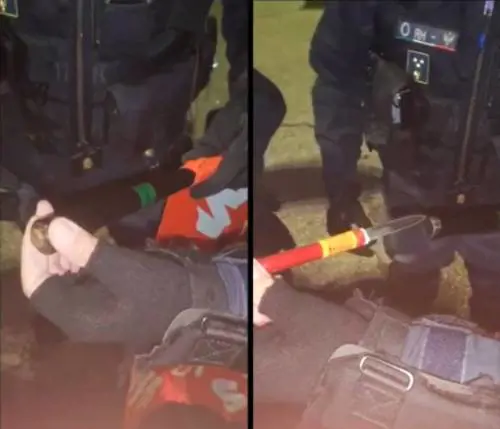 Pugnali nelle bandiere: scoperta choc prima di Padova-Mantova
