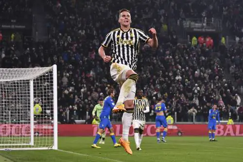 La Juve liquida il Frosinone 4-0: in semifinale di Coppa Italia contro la Lazio
