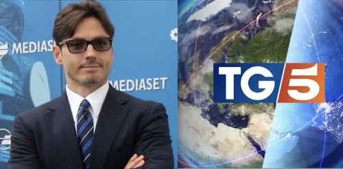 "Da 32 anni un punto di riferimento dell'informazione": gli auguri di Pier Silvio Berlusconi al Tg5