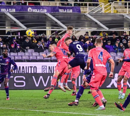 L'incornata del Vichingo Lucas Beltrán rimette in piedi la Viola (via Acf Fiorentina)