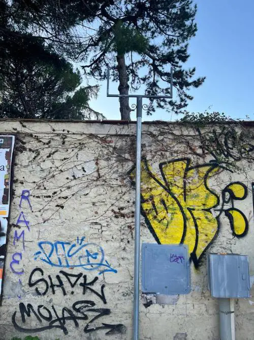 La targa scomparsa