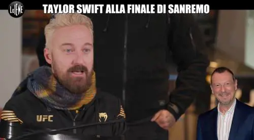 Sanremo, Amadeus beffato su Taylor Swift: "Farò pressioni..."