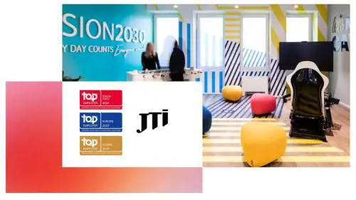 Top Employers 2024, JTI Italia si conferma per il 14esimo anno di fila