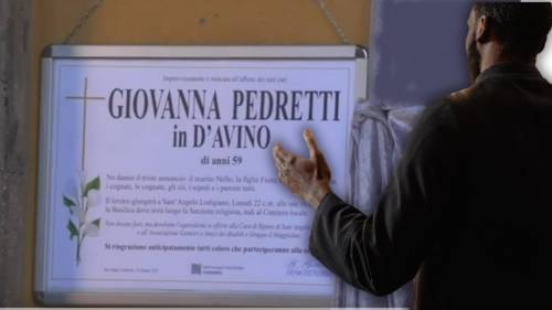 Funerali Giovanna Pedretti, la lezione del parroco a Lucarelli e Biagiarelli