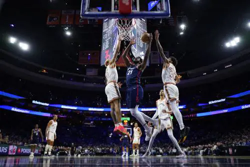 Embiid ne fa 70 agli Spurs: notte da record in Nba