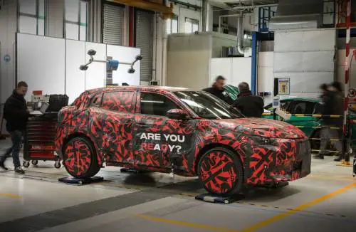 Le prime foto dell'Alfa Romeo Milano