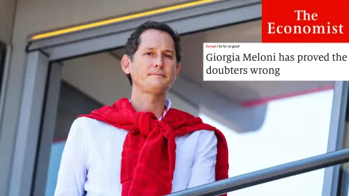 Adesso anche l’Economist vota Meloni
