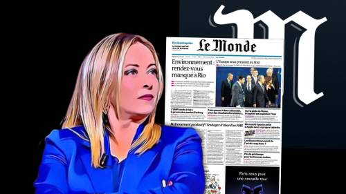 Il giornale di sinistra elogia la Meloni