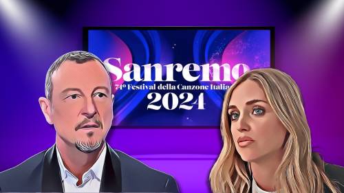 Sanremo, effetto Ferragni: Amadeus ora ha un problema
