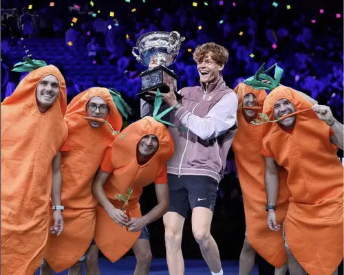 I "Carota Boys" in delirio: chi sono i fan più scatenati di Sinner (e perché si chiamano così)