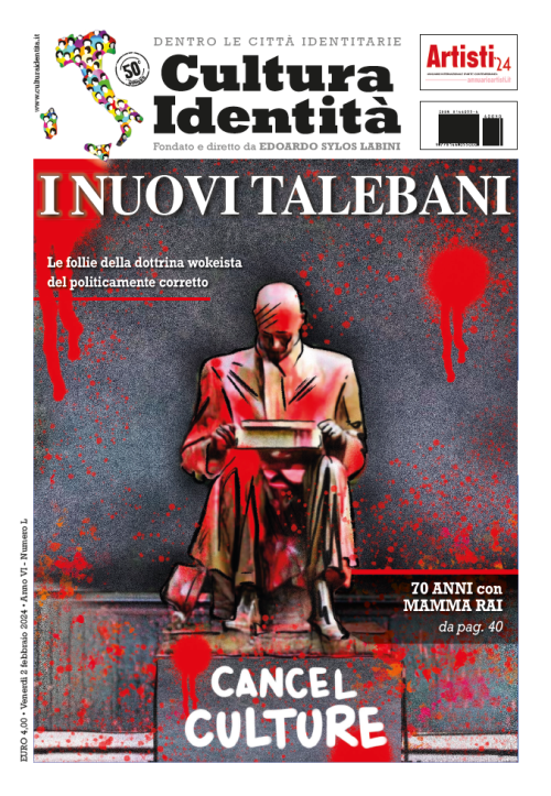 I nuovi talebani della cancel culture in edicola su CulturaIdentità