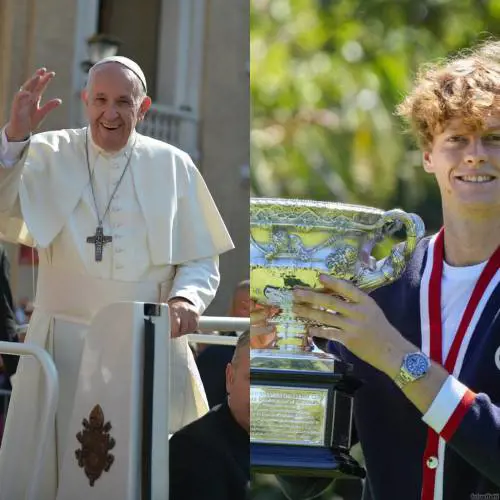 Sinner, i complimenti arrivano anche dal Papa